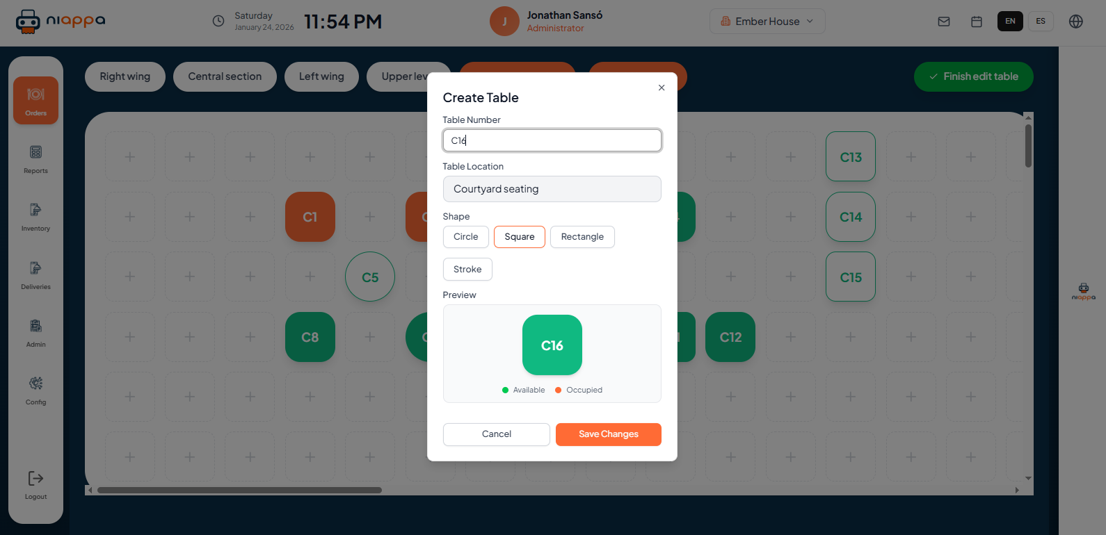 [Private] Ocean Stack — Multi-tenant Restaurant SaaS